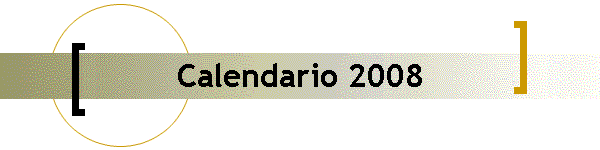 Calendario 2008