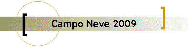 Campo Neve 2009