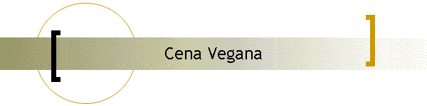 Cena Vegana