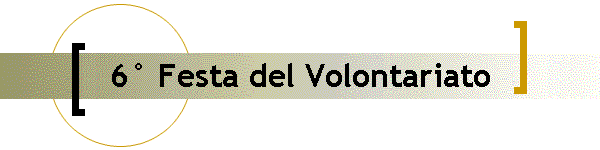 6 Festa del Volontariato