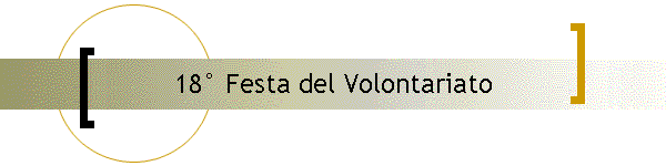 18 Festa del Volontariato