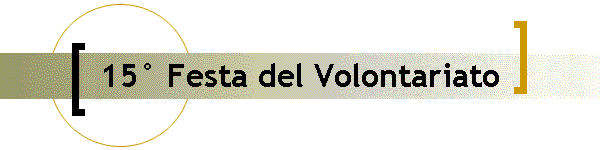 15 Festa del Volontariato