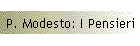 P. Modesto: I Pensieri
