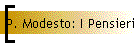 P. Modesto: I Pensieri