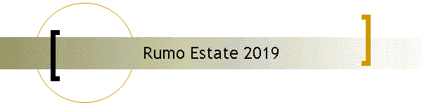 Rumo Estate 2019